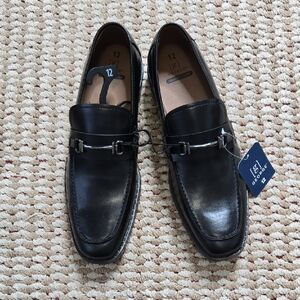 George Memory Foam Jackey Black Loafer Size 12 Shoes Slip Ons